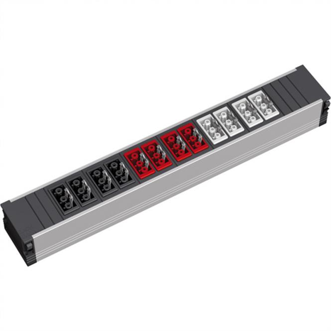 Unité de point de consolidation pour le courant 3 x blocs 4 fiches feme 