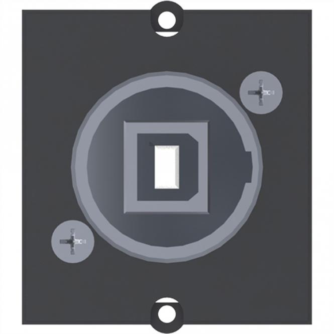 Rahmen 1xUSB 2.0 B/A BCM-9 
