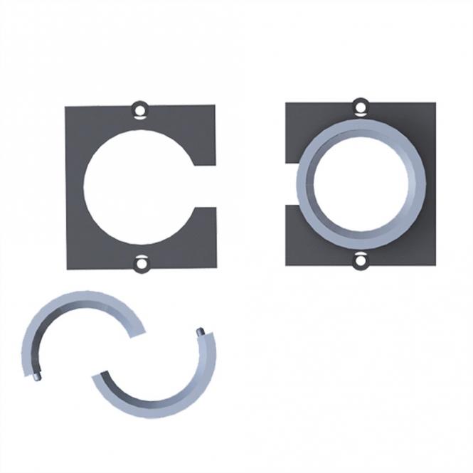 Custom Modul Kabeldurchführung VGA 