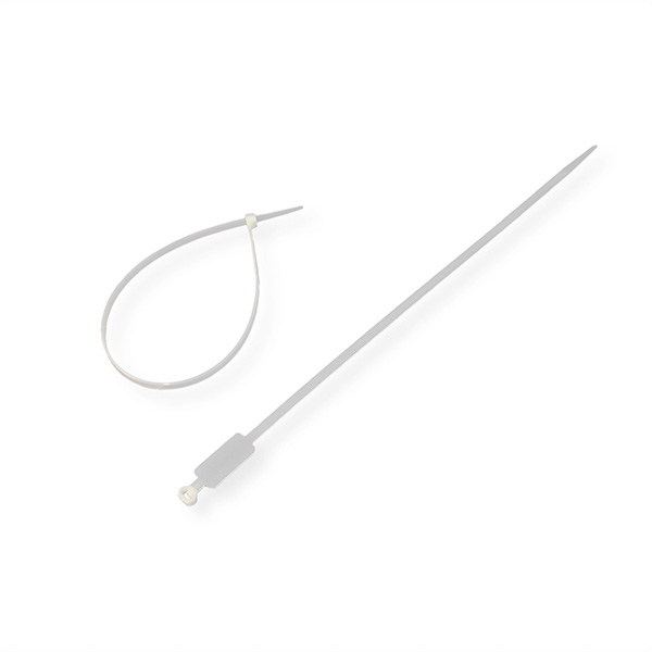 Kabelbinder, 30cm, 4,8mm, Beschriftungsfeld, 100 Stk. 