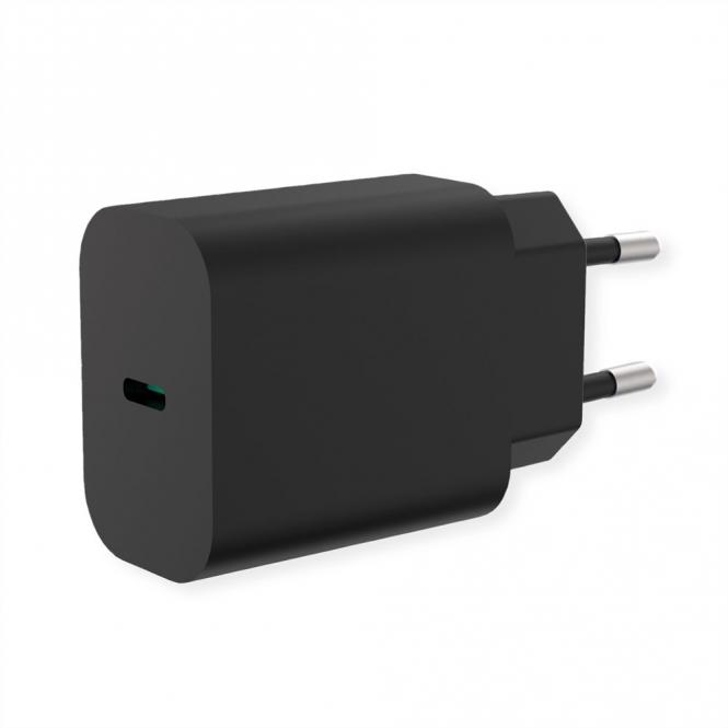 USB Charger mit Euro-Stecker, 1 Port Typ C (QC3.0), 20W 
