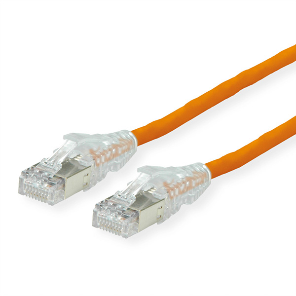Patchkabel Kat. 6A (Class EA) S/FTP, CU 7702 flex LSOH, AMP v2, orange 3,0m