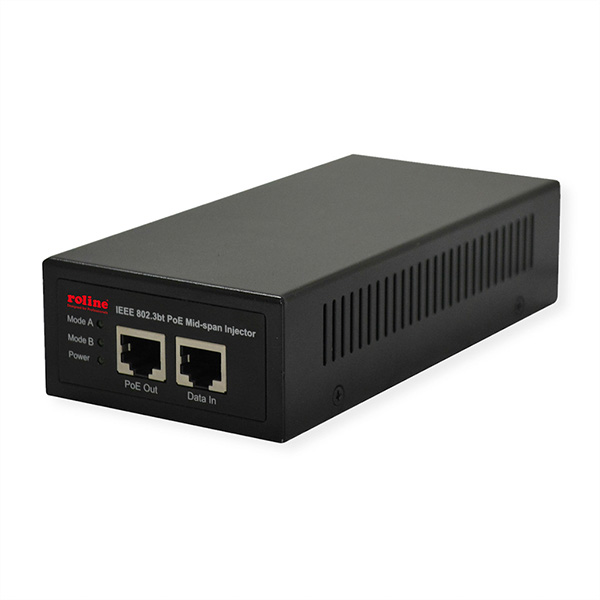 Gigabit PoE++ Mid-Span Injektor (IEEE 802.3bt), 90W 