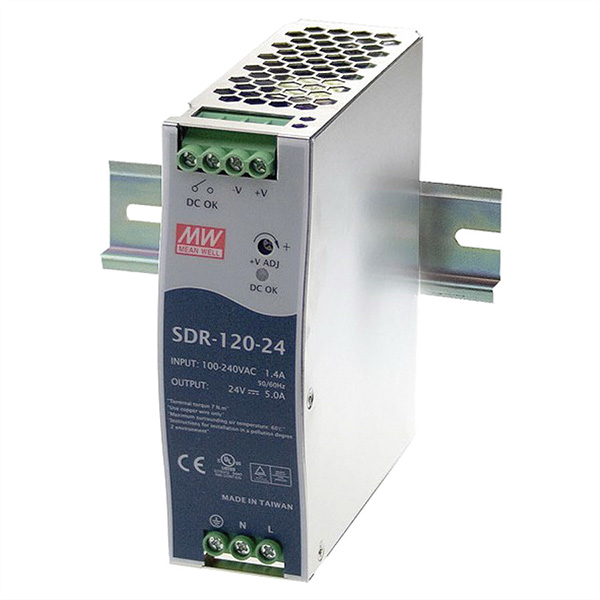 Hutschienennetzteil, 120W, 24V DC 