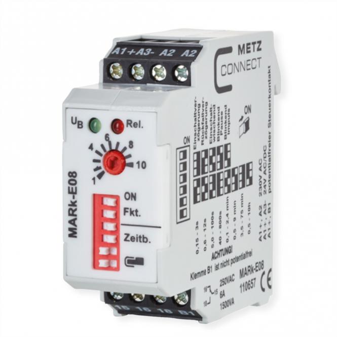 MARk-E08 230V AC, 24V AC/DC Zeitrelais 