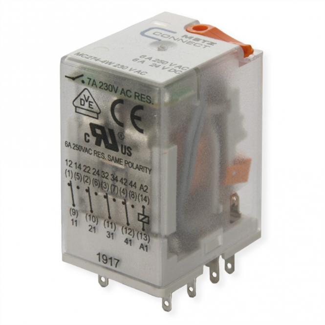 MC274-4W 230V AC Industrierelais 