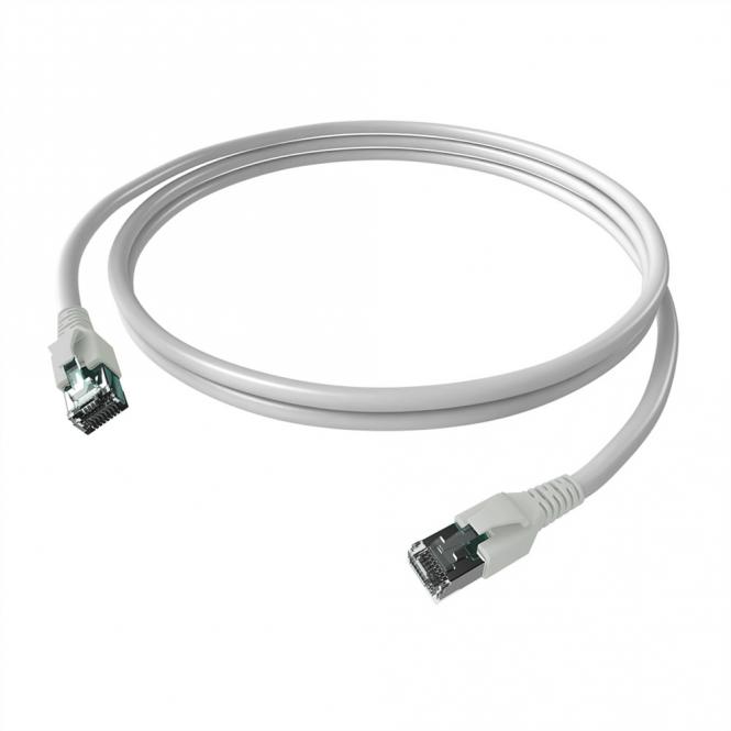 EasyLan FlexBoot Patchkabel Kat.6A, S/FTP, weiß, 3m 