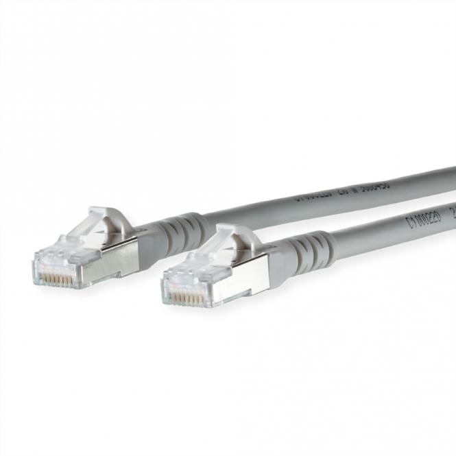 Patchkabel Cat.6A AWG 26, LSOH, grau, 2m 