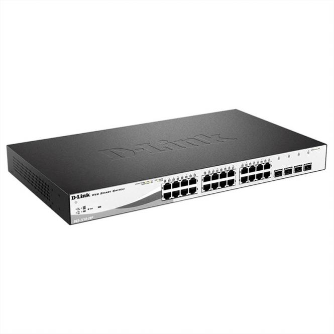 DGS-1210-28P 28-Port Layer2 PoE Gigabit Smart Managed Switch 