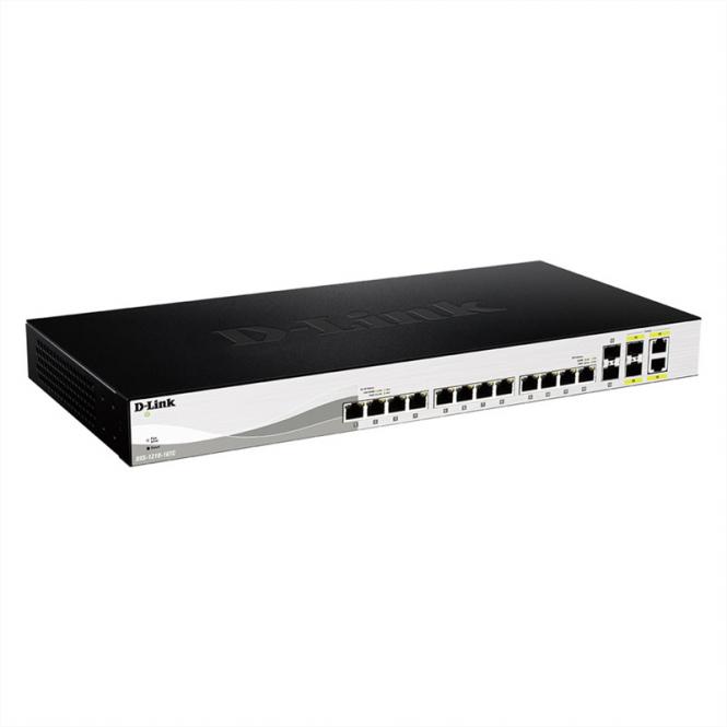 DXS-1210-16TC 16-Port Switch Smart Managed 10G 2x SFP+ 2x Combo 