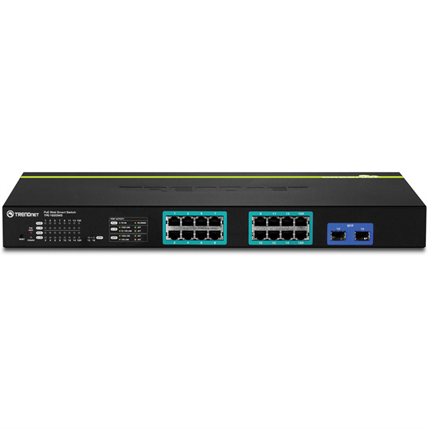 TPE-1620WS, 16-Port Gigabit PoE+ Switch, Web Smart 
