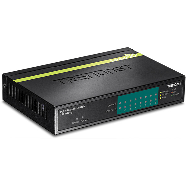 8-Port Gigabit PoE+ Switch 