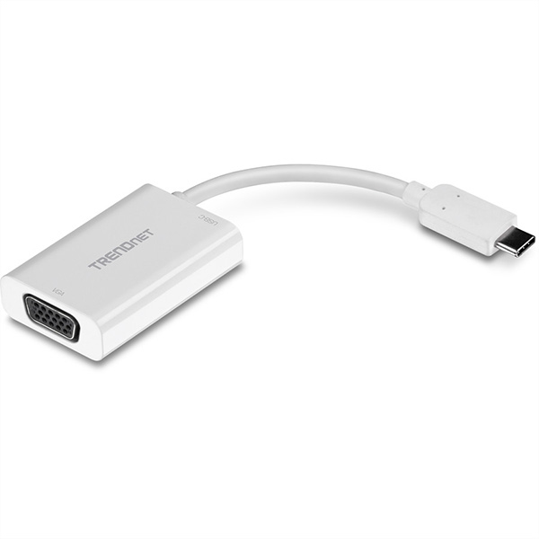 USB-C zu VGA Adapter mit Stromversorgung (PD) 