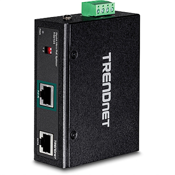 TI-SG104 Industrieller Gigabit UPoE Splitter 
