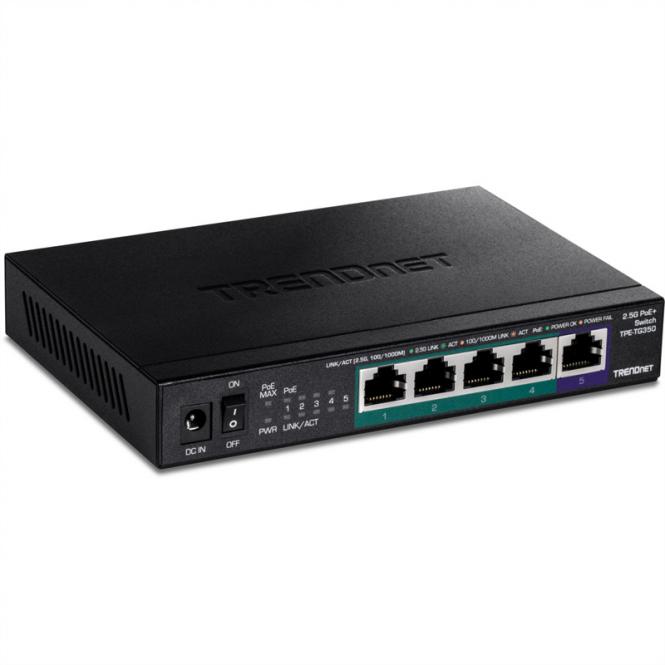 TPE-TG350 5-Port PoE Switch, Unmanaged 2.5G PoE+ 