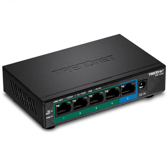 TPE-TG52 5-Port PoE Switch Gigabit PoE+ 32W 