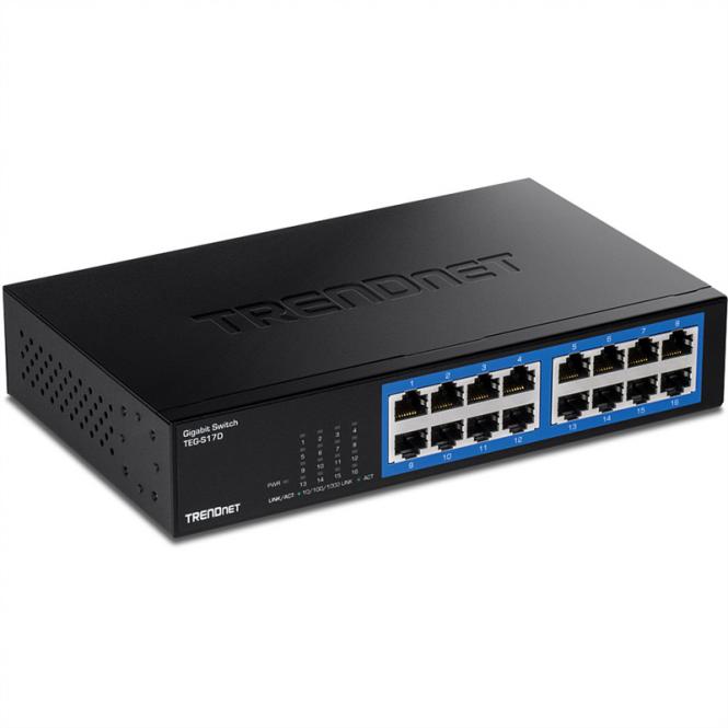 TEG-S17D, 16-Port Gigabit-Desktop-Switch 