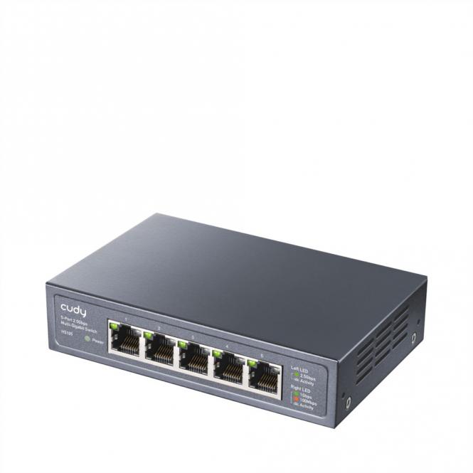HS105 5-Port 2.5G Metal Switch 