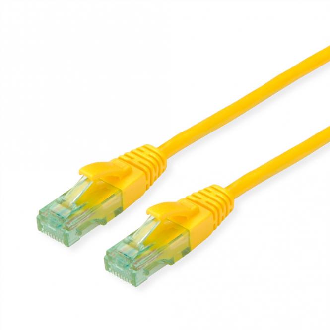 RM Cordon UTP Cat.6A / 10 Gigabit, jaune, 1,5m 