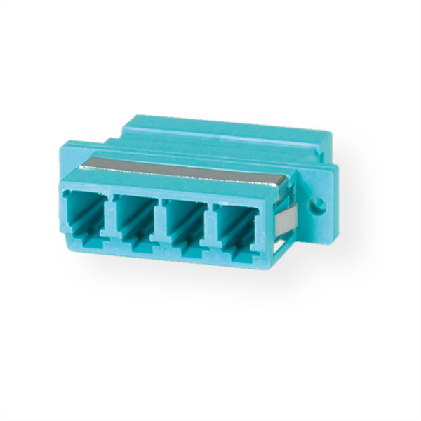LWL-Kupplung, LC, vierfach, OM3, PB 