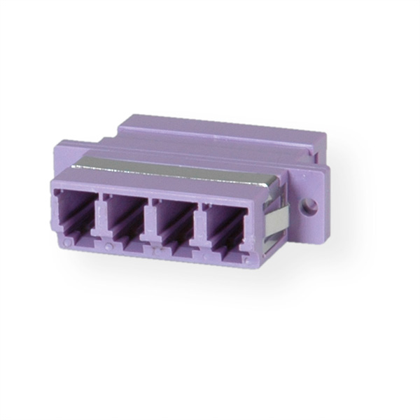 LWL-Kupplung, LC, vierfach, OM4, PB 