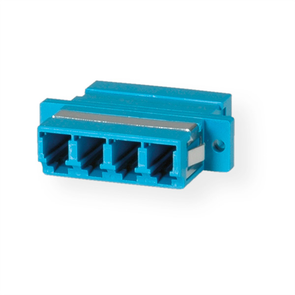 LWL-Kupplung, LC, vierfach, OS2, Z 