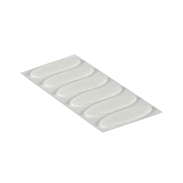 Klettovale Super Slim, selbstklebend, 18 Sets, weiß 