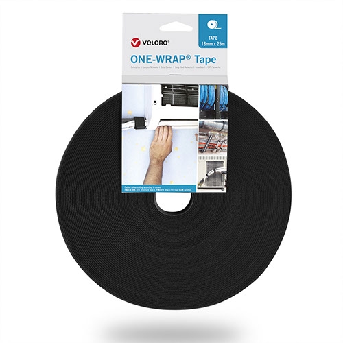One Wrap® Band, 25m, flammhemmend, schwarz 