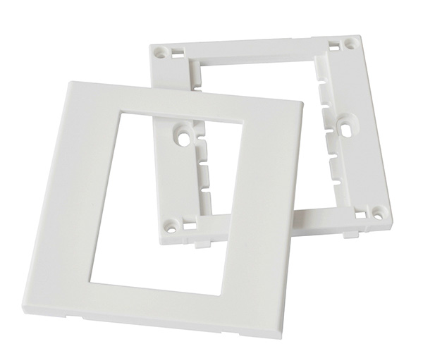 A/V-Anschluss-System, Abdeckrahmen für Dose 