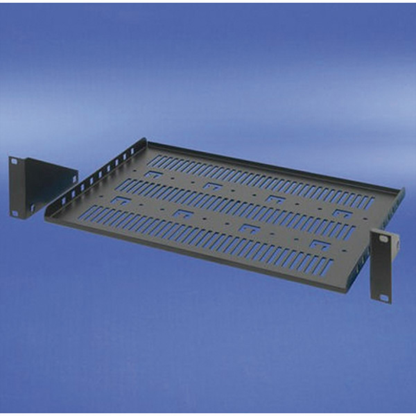 19-Zoll-Geräteträger, Stellfläche 430 x 400mm, RAL 7021 