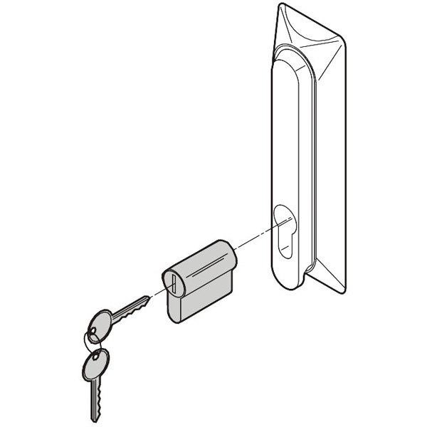DIN-Profilhalbzylinder 