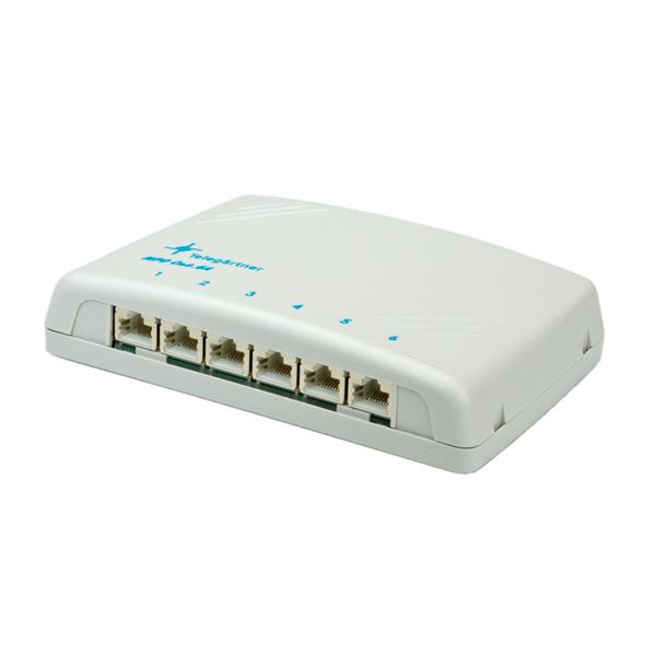 Patchpanel für Wandmontage, Kat. 6A, 12 Ports 