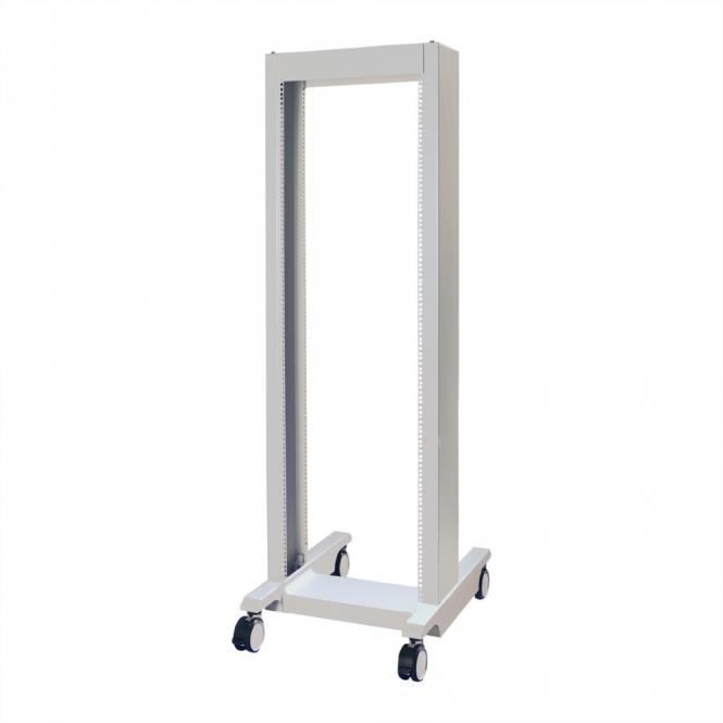 19-Zoll-Laborgestell, fahrbar, 19-ZollLABORGESTELL 36HE, RAL7035 