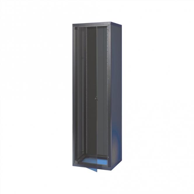 19-Zoll-Schrank mit Front- und Rücktür, 43HE, 600B 800T, RAL 7021 