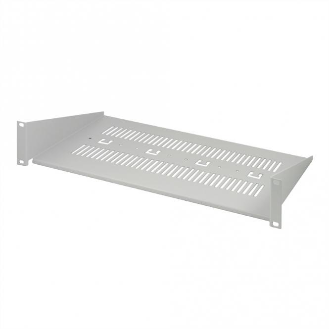 19-Zoll-Geräteträger, 2 HE, RAL 7035 