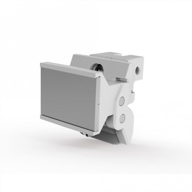 Aushebegriff in Trapezform, Typ 2, LP, RAL7035, 10STK 