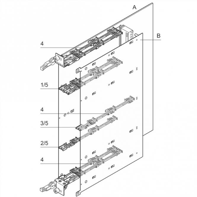 Guide-cartes pour modules AdvancedMC Compact et Full-Size 
