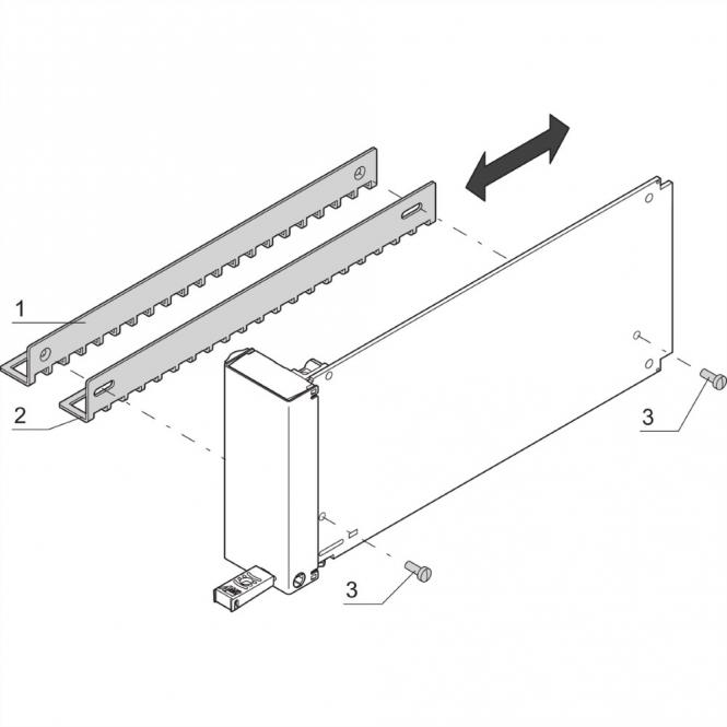 Chicane à air pour modules de remplissage AMC, taille moyenne 