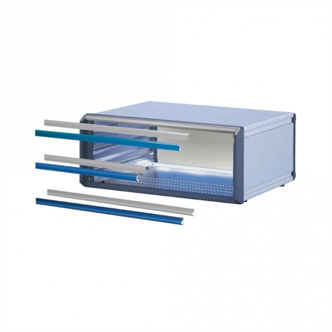 Éléments de design de boîtier PropacPRO, Forme 2, RAL 5007, 84 CV 