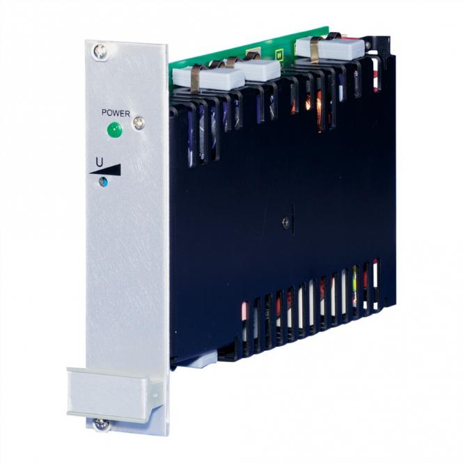 PSU Face avant pour Maxpower 100, Single, Adjustable, 3 U, 6 HP, blindé, 2.5mm, Al 