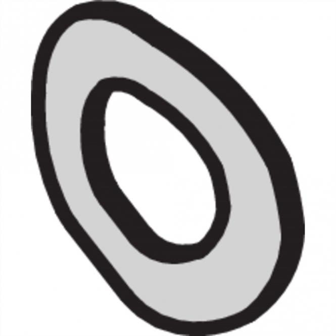 Federscheibe, A4 DIN137 100ST 