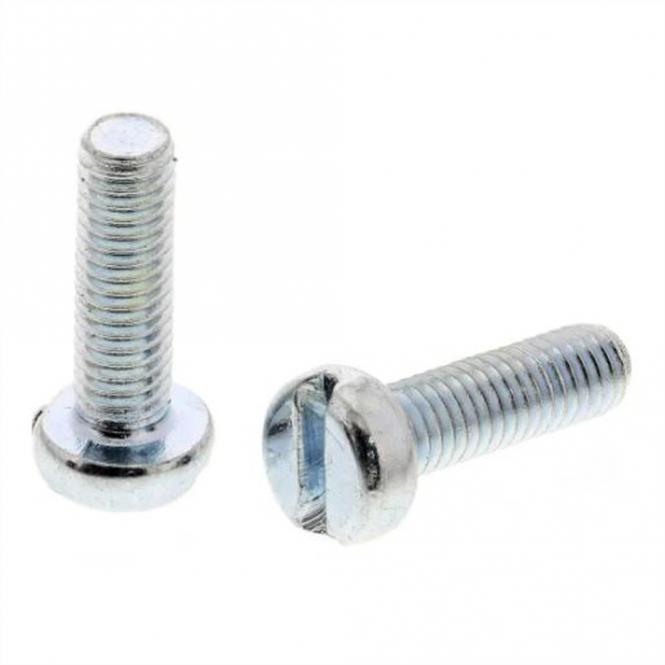 Vis à tête cylindrique à fente de, M4 x 12 