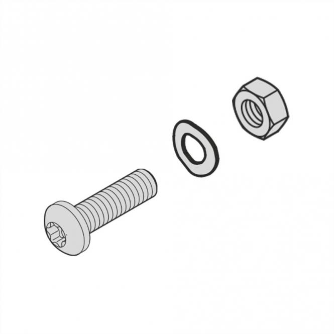 Kit de montage pour 1 ventilateur de remplacement AC ou DC 