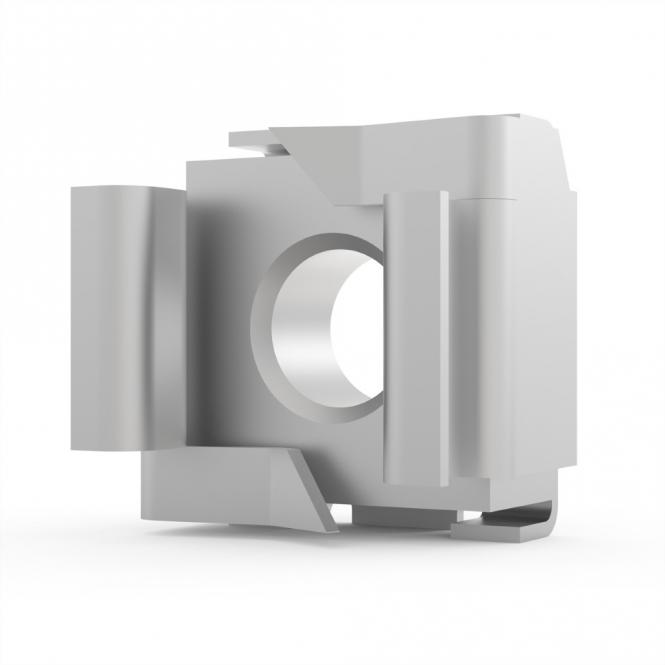 Écrou cage de mise à la terre M6, 100 pcs 