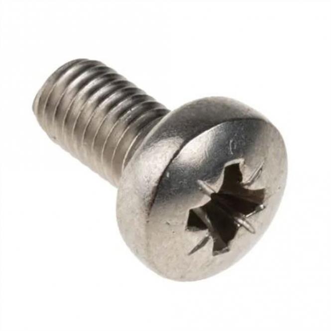 Vis à tête cylindrique de, Pozidrive, M5x10, acier zingué, 10 pièces 