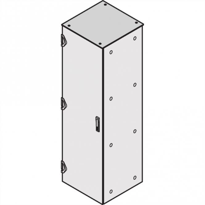 Varistar EMC et IP 55 Toit plat fermé, RAL 7021, 800W 900D 