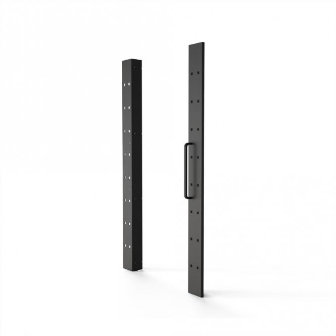 Varistar 19-pouces, habillage de cadre d'armoire pivotante, 29 U, montage symétrique 