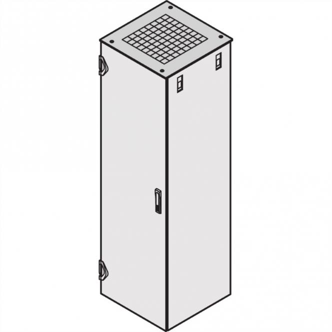 Varistar capot supérieur plat perforé, RAL 7021, 600W 1200D 