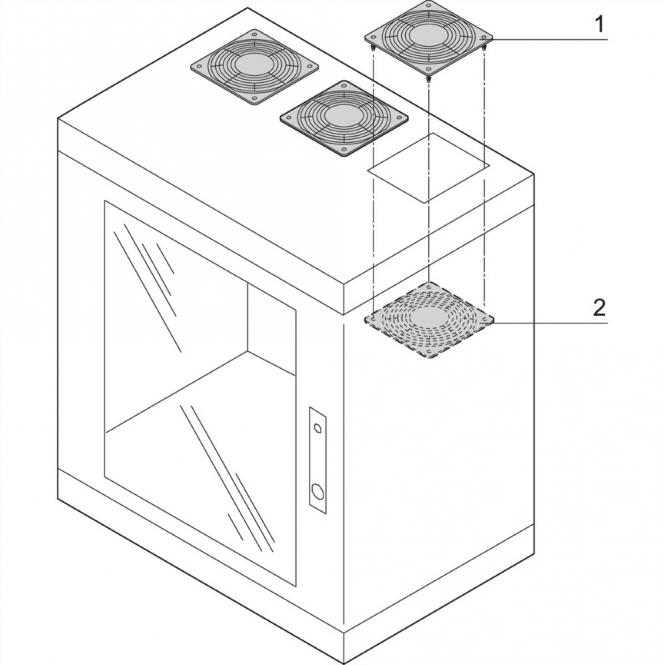 Epcase Grille de protection, plastique 
