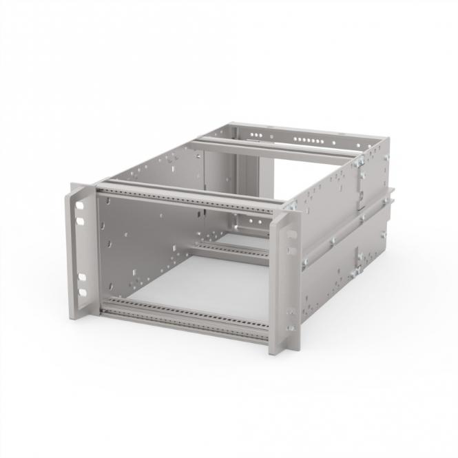 EuropacPRO 19-pouces Kit bac à cartes pour le ferroviaire, blindé, SNCF, 3 U, 36 CV, 320mm 